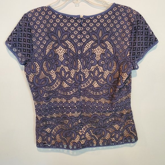 Ann Taylor Lace Top, Size M, EUC - Picture 3 of 8